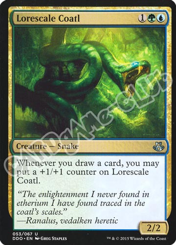 53 / 67 Lorescale Coalt non comune (EN) -NEAR MINT-