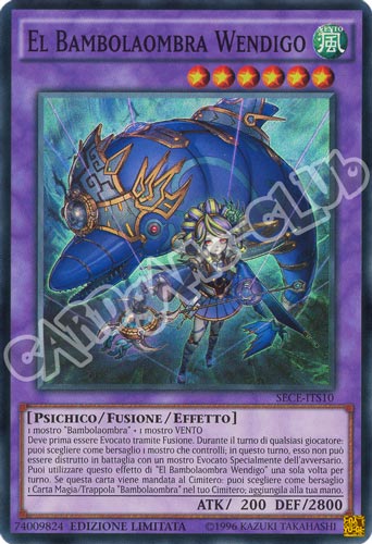 SECE-ITS10 El Bambolaombra Wedigo super rara Edizione Limitata (IT) -NEAR MINT-