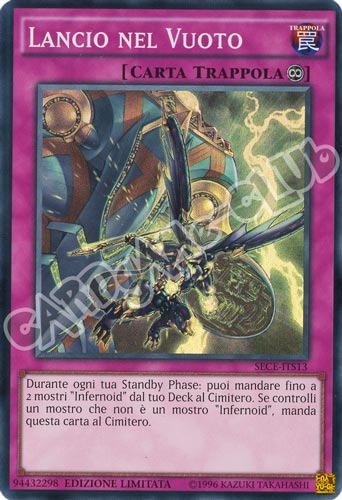 SECE-ITS13 Lancio nel Vuoto super rara Edizione Limitata (IT) -NEAR MINT-