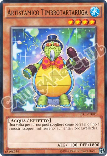SECE-IT005 Artistamico Timbrotartaruga comune unlimited (IT) -NEAR MINT-