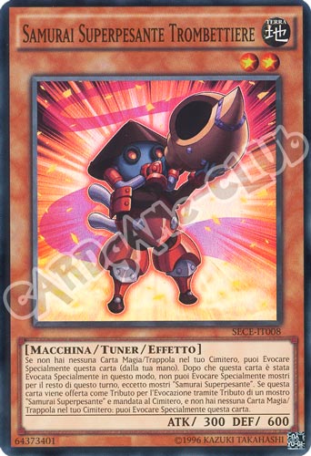 SECE-IT008 Samurai Superpesante Trombettiere super rara unlimited (IT) -NEAR MINT-