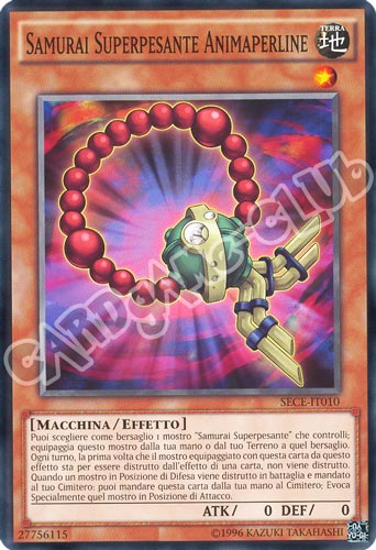 SECE-IT010 Samurai Superpesante Animaperline comune unlimited (IT) -NEAR MINT-