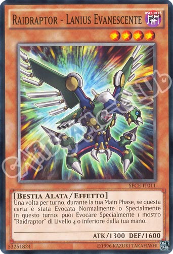 SECE-IT011 Raidraptor - Lanius Evanescente comune unlimited (IT) -NEAR MINT-