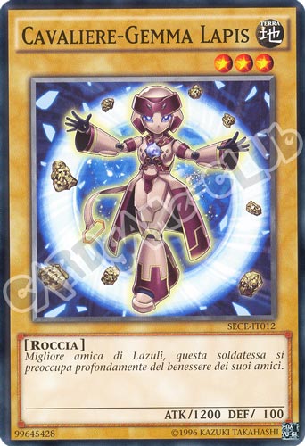 SECE-IT012 Cavaliere-Gemma Lapis comune unlimited (IT) -NEAR MINT-