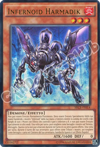 SECE-IT014 Infernoid Harmadik ultra rara unlimited (IT) -NEAR MINT-