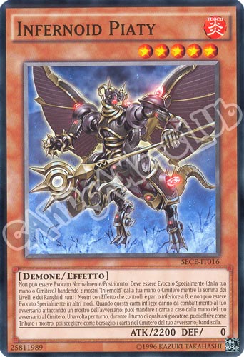 SECE-IT016 Infernoid Piaty comune unlimited (IT) -NEAR MINT-