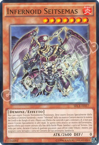 SECE-IT017 Infernoid Seitsemas comune unlimited (IT) -NEAR MINT-