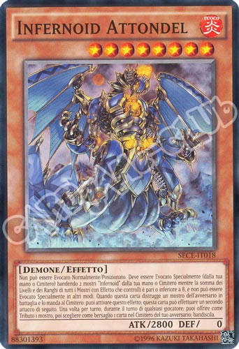SECE-IT018 Infernoid Attondel comune unlimited (IT) -NEAR MINT-