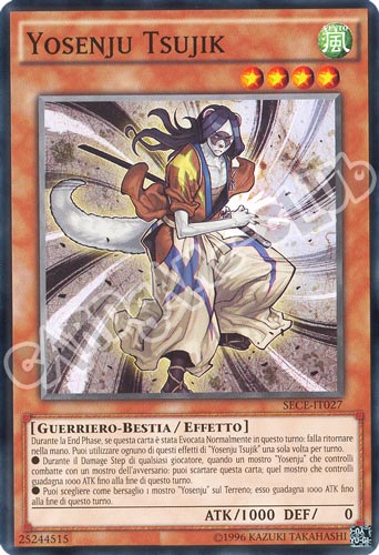 SECE-IT027 Yosenju Tsujik comune unlimited (IT) -NEAR MINT-