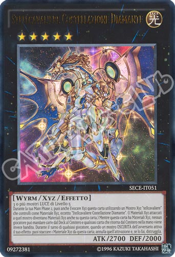 SECE-IT051 Stellcavaliere Costellazione Diamante ultra rara unlimited (IT) -NEAR MINT-