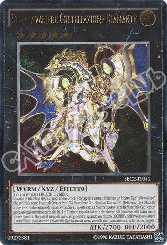 SECE-IT051 Stellcavaliere Costellazione Diamante rara ultimate unlimited (IT) -NEAR MINT-