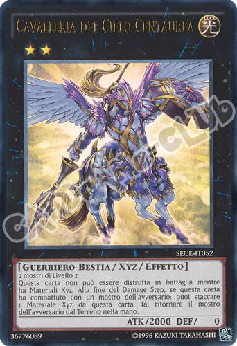 SECE-IT052 Cavalleria del Cielo Centaurea ultra rara unlimited (IT) -NEAR MINT-