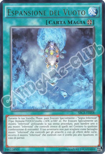 SECE-IT058 Espansione del Vuoto rara unlimited (IT) -NEAR MINT-