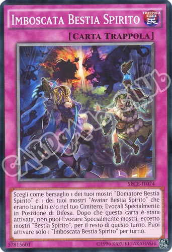 SECE-IT074 Imboscata Bestia Spirito comune unlimited (IT) -NEAR MINT-