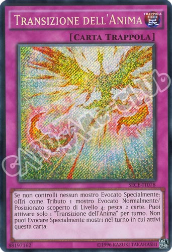 SECE-IT078 Transizione dell'Anima rara segreta unlimited (IT) -NEAR MINT-