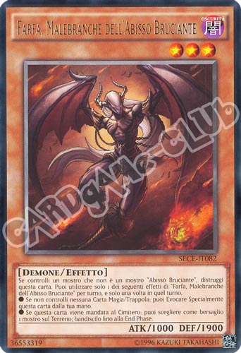 SECE-IT082 Farfa, Malebranche dell'Abisso Bruciante rara unlimited (IT) -NEAR MINT-