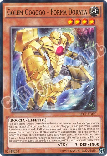 SECE-IT090 Golem Gogogo - Forma Dorata comune unlimited (IT) -NEAR MINT-