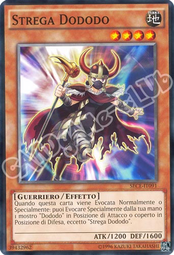 SECE-IT091 Strega Dododo comune unlimited (IT) -NEAR MINT-