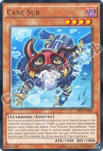 SECE-IT096 Cane Sub rara unlimited (IT) -NEAR MINT-