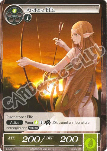 DOW2-IT082 Arciere Elfa comune normale (IT) -NEAR MINT-