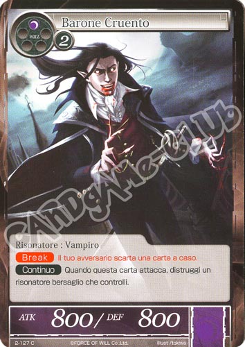 DOW2-IT127 Barone Cruento comune normale (IT) -NEAR MINT-