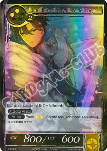 DOW1-IT013 Lancollotto, il Cavaliere del Lago rara foil (IT) -NEAR MINT-