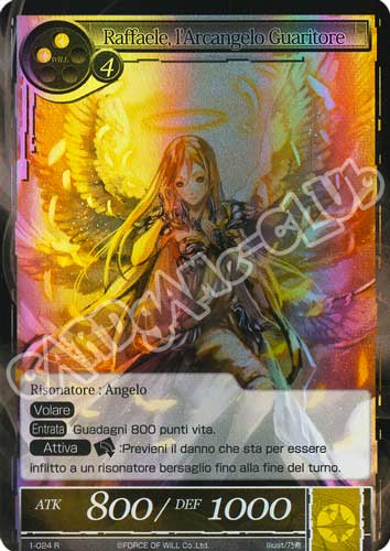 DOW1-IT024 Raffaele, l'Arcangelo Guaritore rara foil (IT) -NEAR MINT-