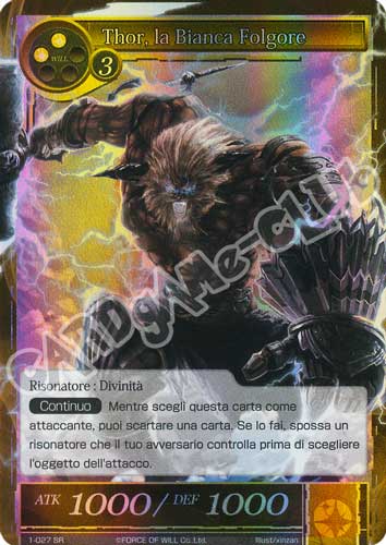 DOW1-IT027 Thor, la Bianca Folgore super rara foil (IT) -NEAR MINT-