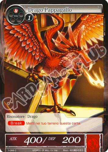 DOW1-IT066 Drago Pappagallo comune normale (IT) -NEAR MINT-