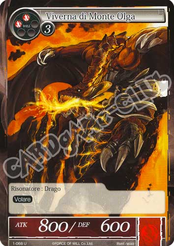 DOW1-IT068 Viverna di Monte Olga non comune normale (IT) -NEAR MINT-