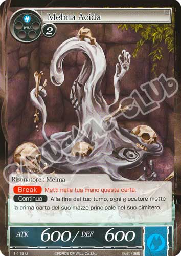 DOW1-IT119 Melma Acida non comune normale (IT) -NEAR MINT-