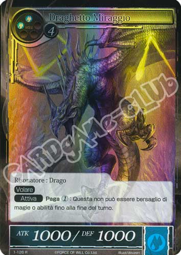 DOW1-IT126 Draghetto Miraggio rara foil (IT) -NEAR MINT-