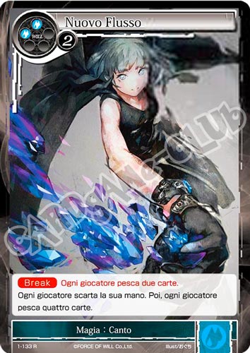 DOW1-IT133 Nuovo Flusso rara foil (IT) -NEAR MINT-