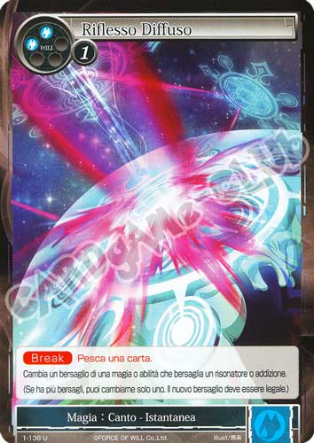 DOW1-IT138 Riflesso Diffuso non comune normale (IT) -NEAR MINT-