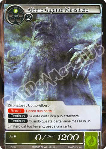 DOW1-IT152 Albero Gigante Massiccio non comune normale (IT) -NEAR MINT-