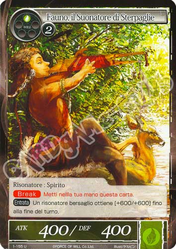 DOW1-IT155 Fauno, il suonatore di Sterpaglie non comune normale (IT) -NEAR MINT-