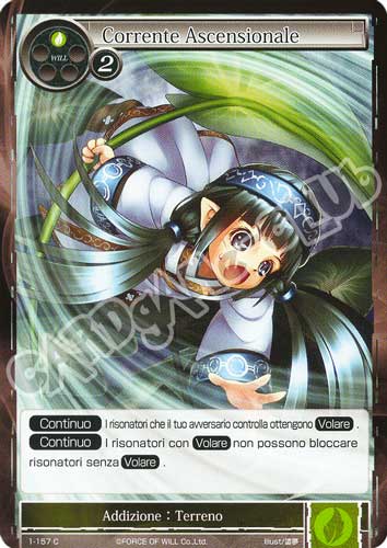 DOW1-IT157 Corrente Ascensionale comune normale (IT) -NEAR MINT-