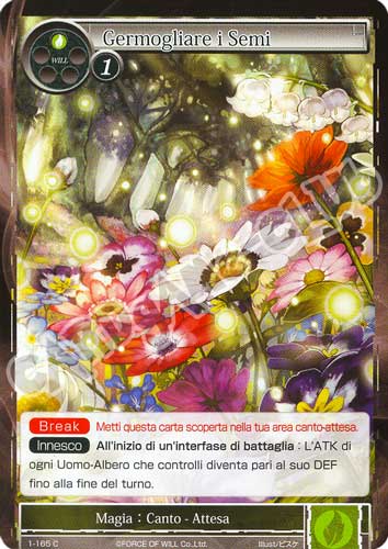 DOW1-IT165 Germogliare i Semi comune normale (IT) -NEAR MINT-