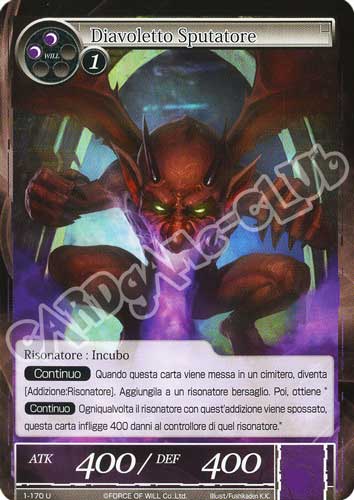 DOW1-IT170 Diavoletto Sputatore non comune normale (IT) -NEAR MINT-