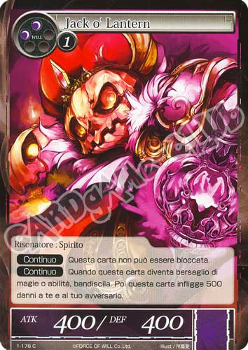 DOW1-IT176 Jack o' Lantern comune normale (IT) -NEAR MINT-