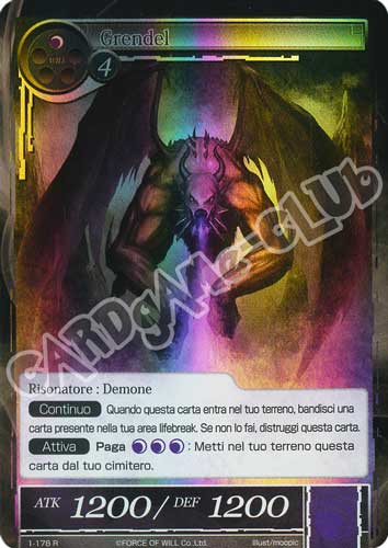 DOW1-IT178 Grendel rara foil (IT) -NEAR MINT-