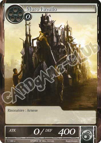 DOW1-IT189 Muro Fasullo non comune normale (IT) -NEAR MINT-