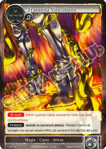 DOW1-IT201 Trappola Vincolante comune normale (IT) -NEAR MINT-