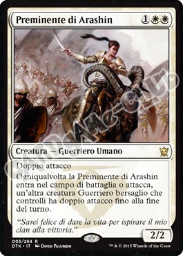 Draghi di Tarkir 003 / 264 Preminente di Arashin rara (IT) -NEAR MINT-