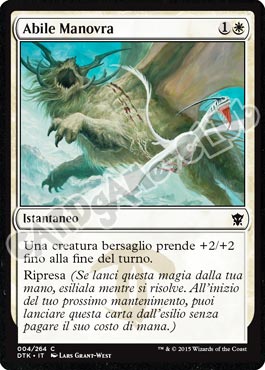 Draghi di Tarkir 004 / 264 Abile Manovra comune (IT) -NEAR MINT-