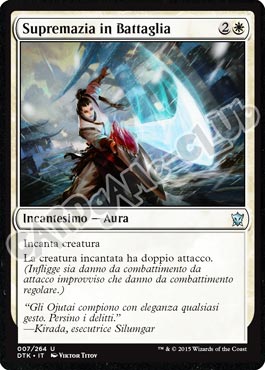 Draghi di Tarkir 007 / 264 Supremazia in Battaglia non comune (IT) -NEAR MINT-