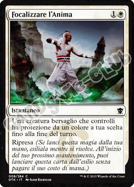 Draghi di Tarkir 008 / 264 Focalizzare l'Anima comune (IT) -NEAR MINT-