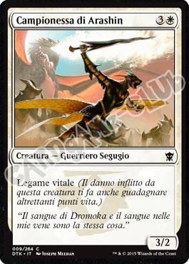 Draghi di Tarkir 009 / 264 Campionessa di Arashin comune (IT) -NEAR MINT-