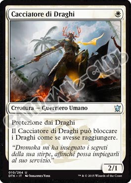Draghi di Tarkir 010 / 264 Cacciatore di Draghi non comune (IT) -NEAR MINT-