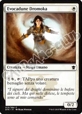 Draghi di Tarkir 013 / 264 Evocadune Dromoka comune (IT) -NEAR MINT-